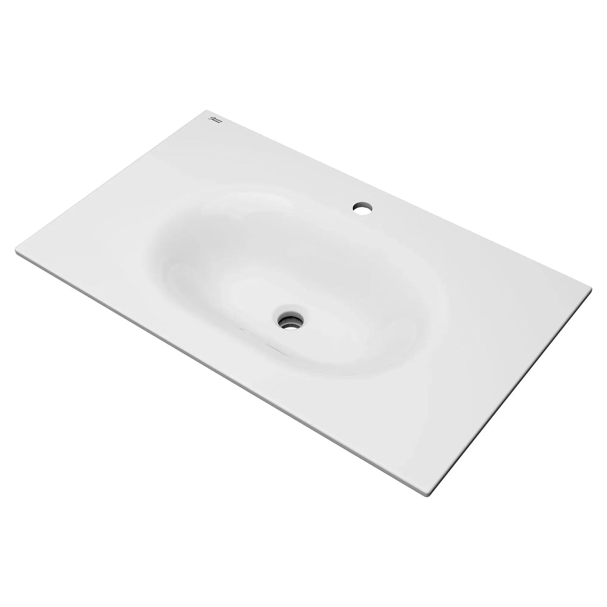 American Standard Studio S 33-Inch Vitreous China Vanity Sink Top Center Hole Only - details