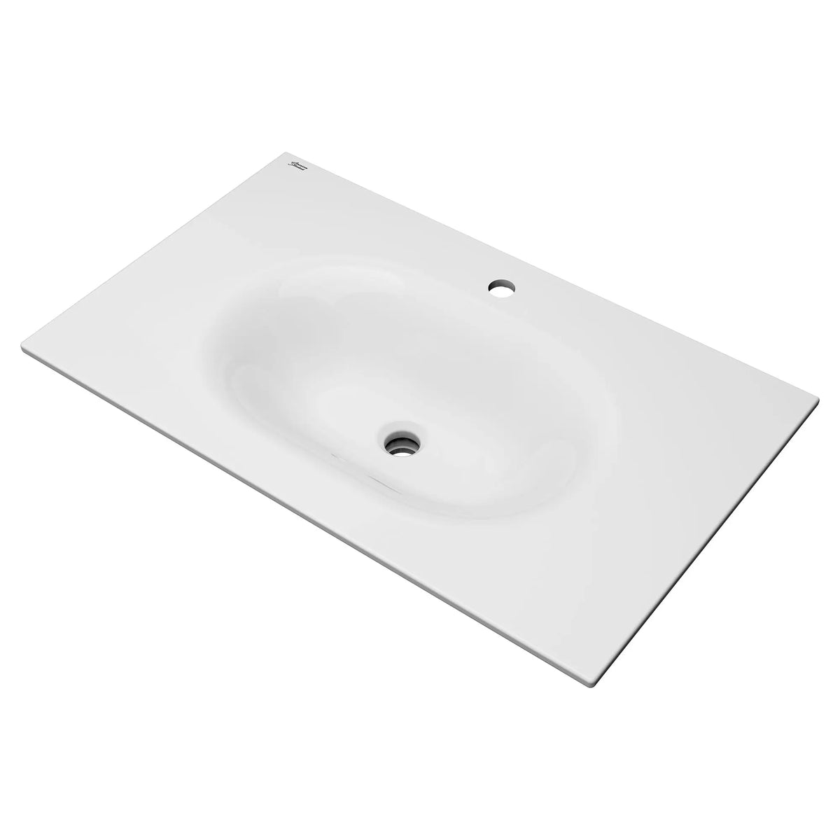 American Standard Studio S 33-Inch Vitreous China Vanity Sink Top Center Hole Only - details