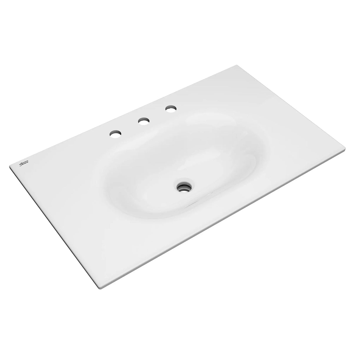 American Standard Studio S 33-Inch Vitreous China Vanity Sink Top 8-Inch Centers - product view