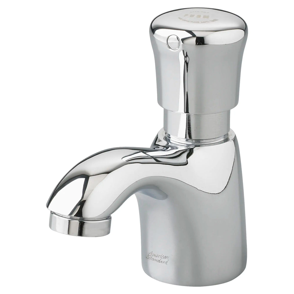 American Standard Metering Pillar Tap Faucet With Extended Spout 1.0 gpm/3.8 Lpf - Polished Chrome