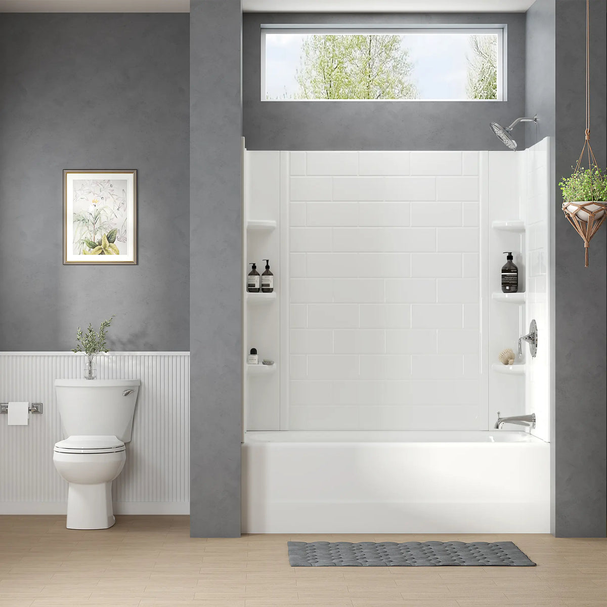 American Standard Princeton PRO Steel 60 x 30-inch Above Floor Rough Integral Apron Bathtub with Right-Hand Outlet - details