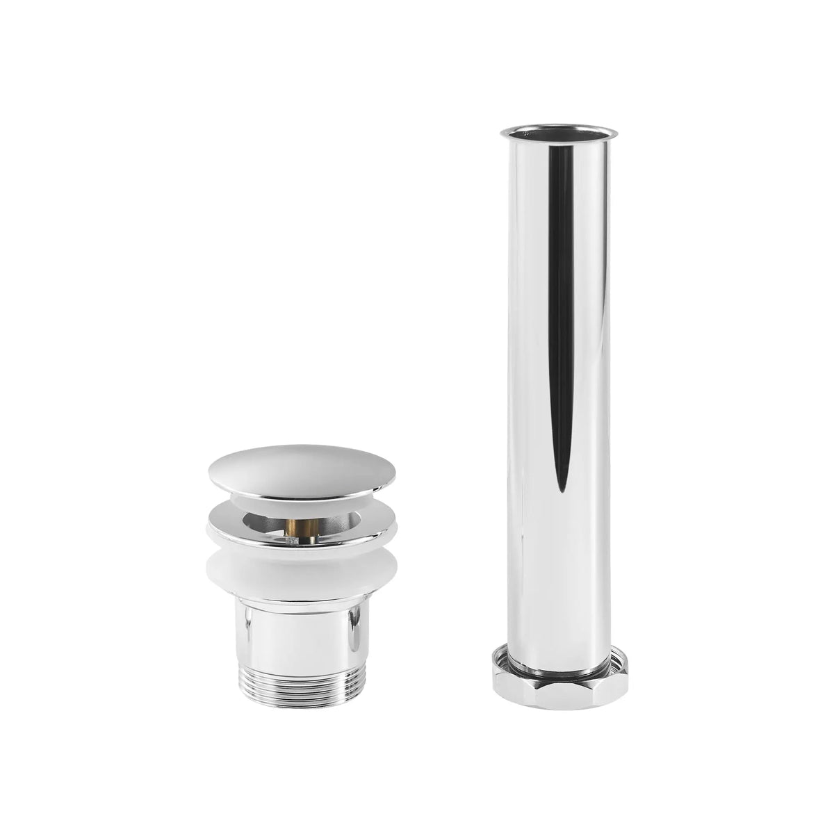 American Standard Townsend Freestanding Bathtub Overflow Cover and Drain Kit 1582000 - Polished Chrome