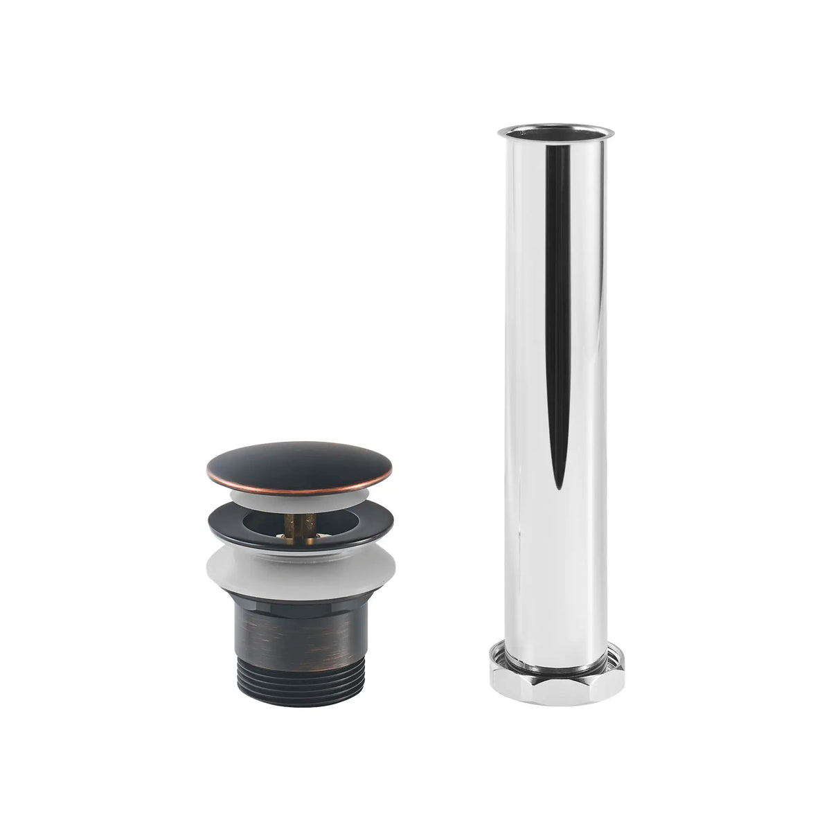 American Standard Townsend Freestanding Bathtub Overflow Cover and Drain Kit 1582000 - details