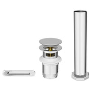American Standard Studio S Freestanding Bathtub Drain Kit 1582200 - Polished Chrome