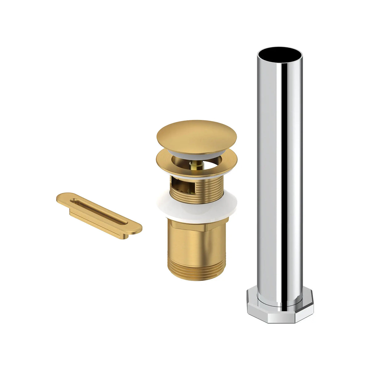 American Standard Studio S Freestanding Bathtub Drain Kit 1582200 - details