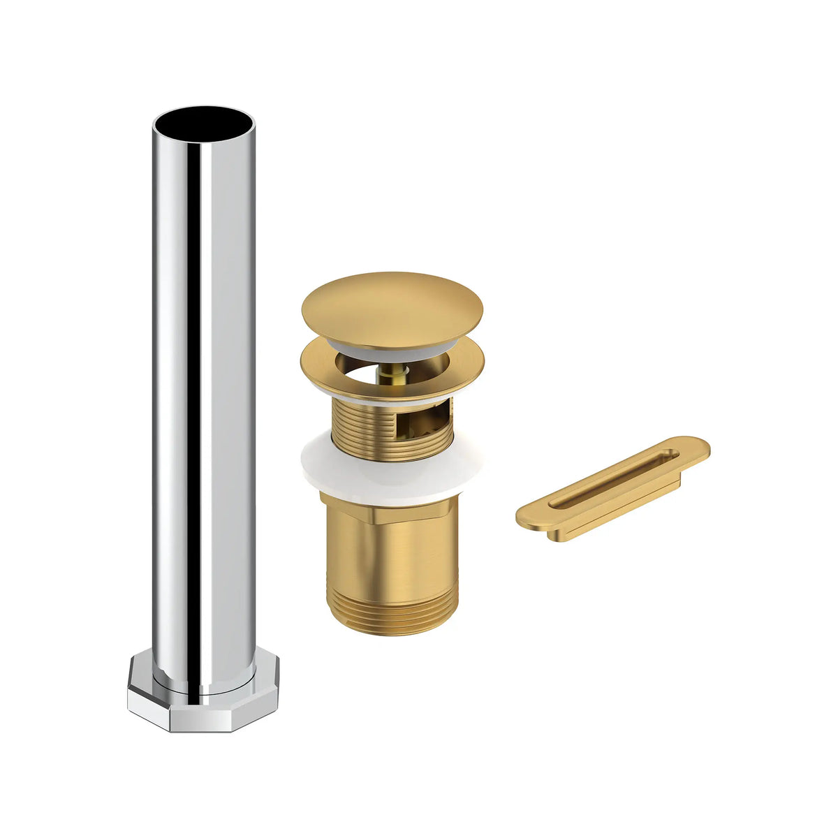 American Standard Studio S Freestanding Bathtub Drain Kit 1582200 - details