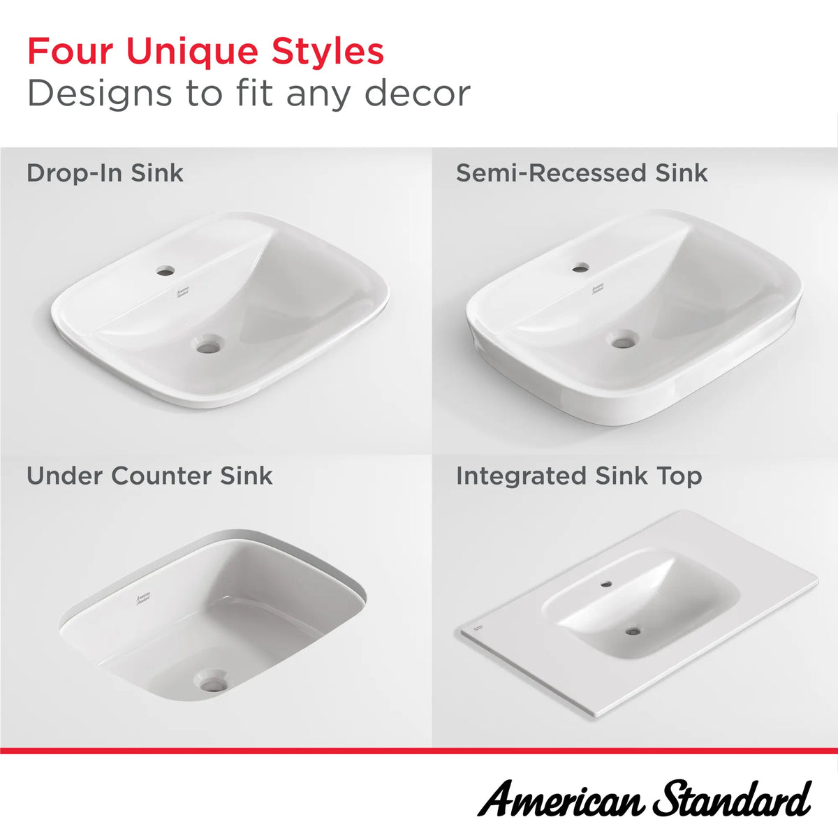 American Standard Aspirations Above Counter Sink Center Hole Only - details