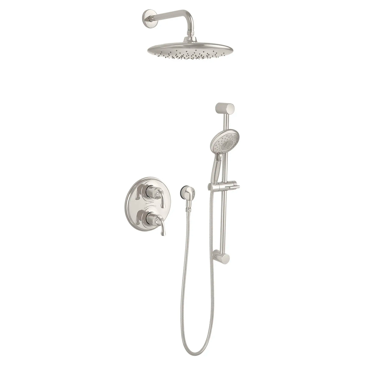 American Standard 18-Inch Wall Mount Right Angle Showerhead Arm - details
