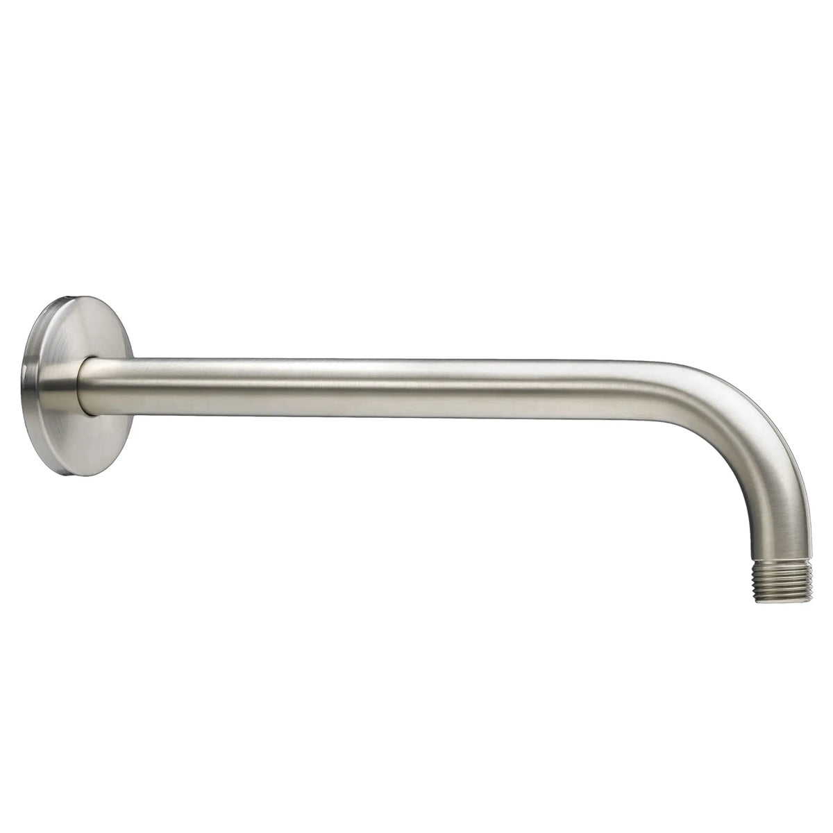 American Standard Rain 12-Inch Wall Mount Right Angle Rain Showerhead Arm - Brushed Nickel