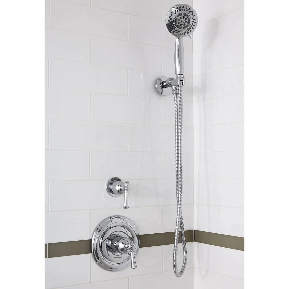 American Standard HydroFocus 2.0 gpm/7.6 L/min 4-1/2-Inch 5-Function Hand Shower - details