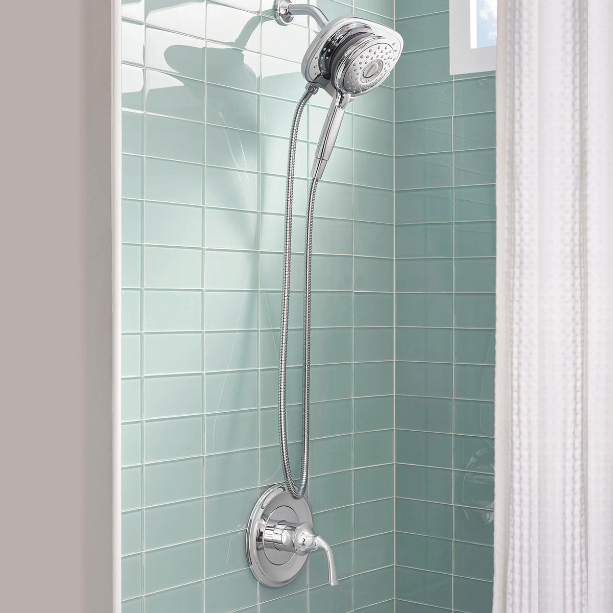 American Standard 5-Inch Wall Mount Standard Showerhead Arm - details