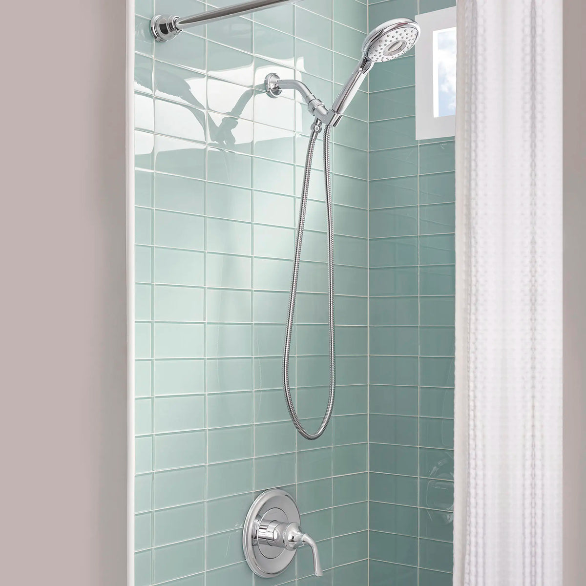 American Standard 5-Inch Wall Mount Standard Showerhead Arm - details