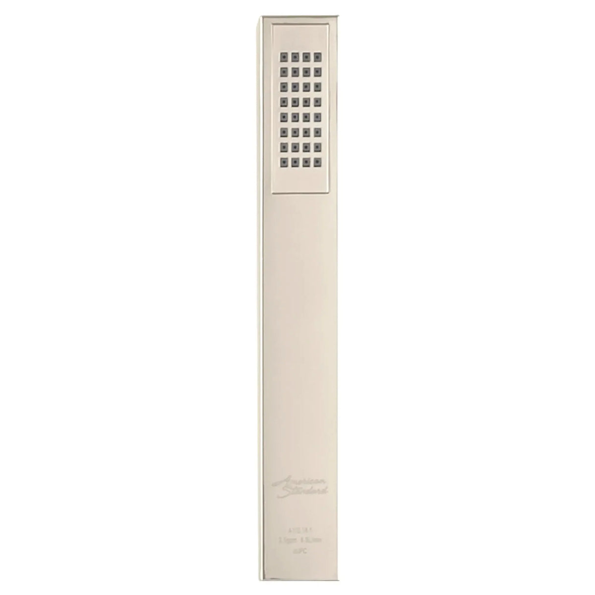 American Standard Square Minimalist 1.8 gpm/6.8 L/min Single Function Water-Saving Hand Shower - details