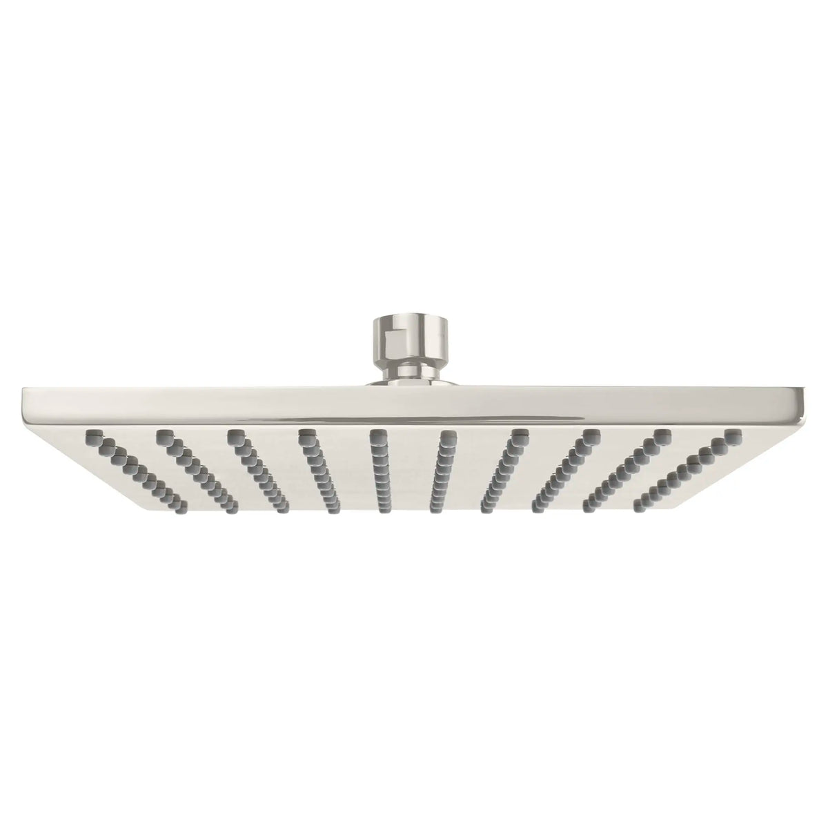 American Standard Square 8-Inch 1.8 gpm/6.8 L/min Water-Saving Rain Showerhead - Polished Nickel