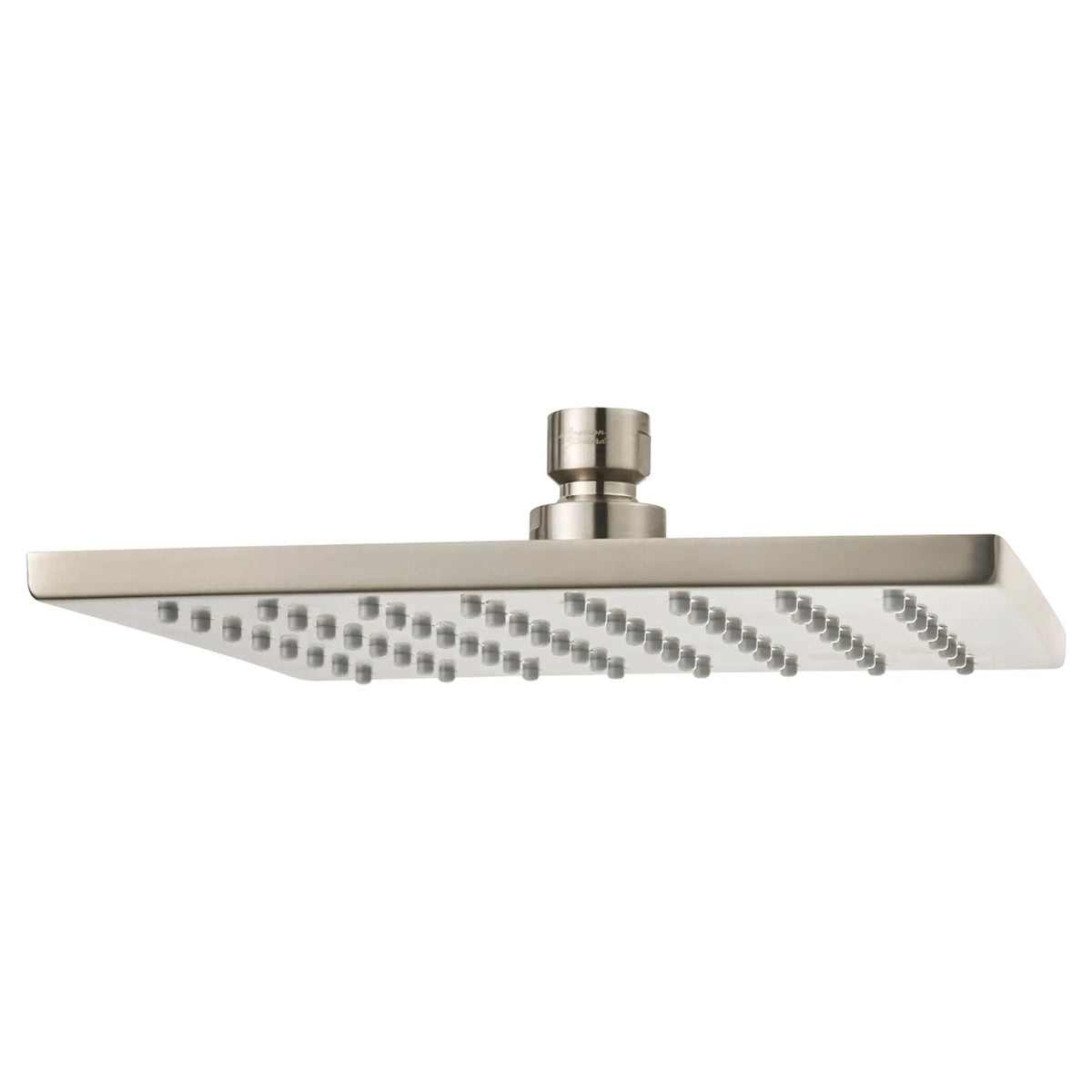 American Standard Square 8-Inch 1.8 gpm/6.8 L/min Water-Saving Rain Showerhead - Brushed Nickel
