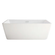 American Standard Freestanding Bathtub Overflow Cover and Drain Kit 1680100 - Polished Chrome
