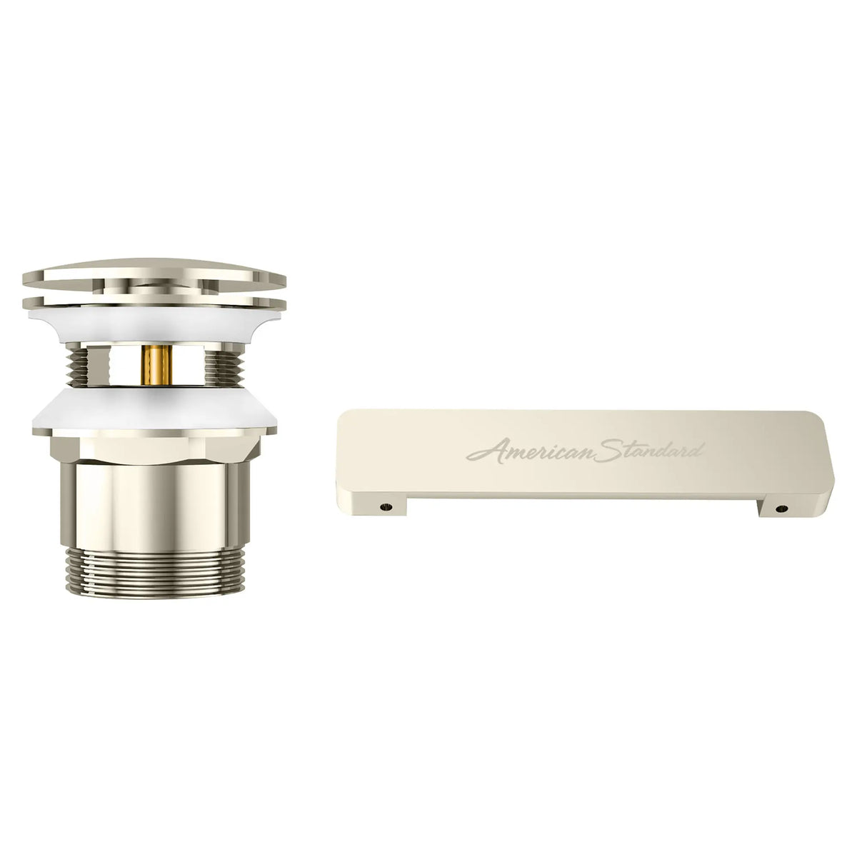 American Standard Freestanding Bathtub Overflow Cover and Drain Kit 1680100 - details