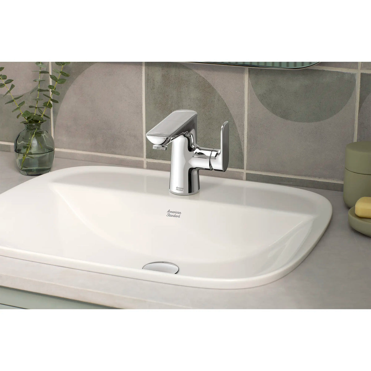 American Standard Aspirations Drop-In Sink Center Hole Only - details