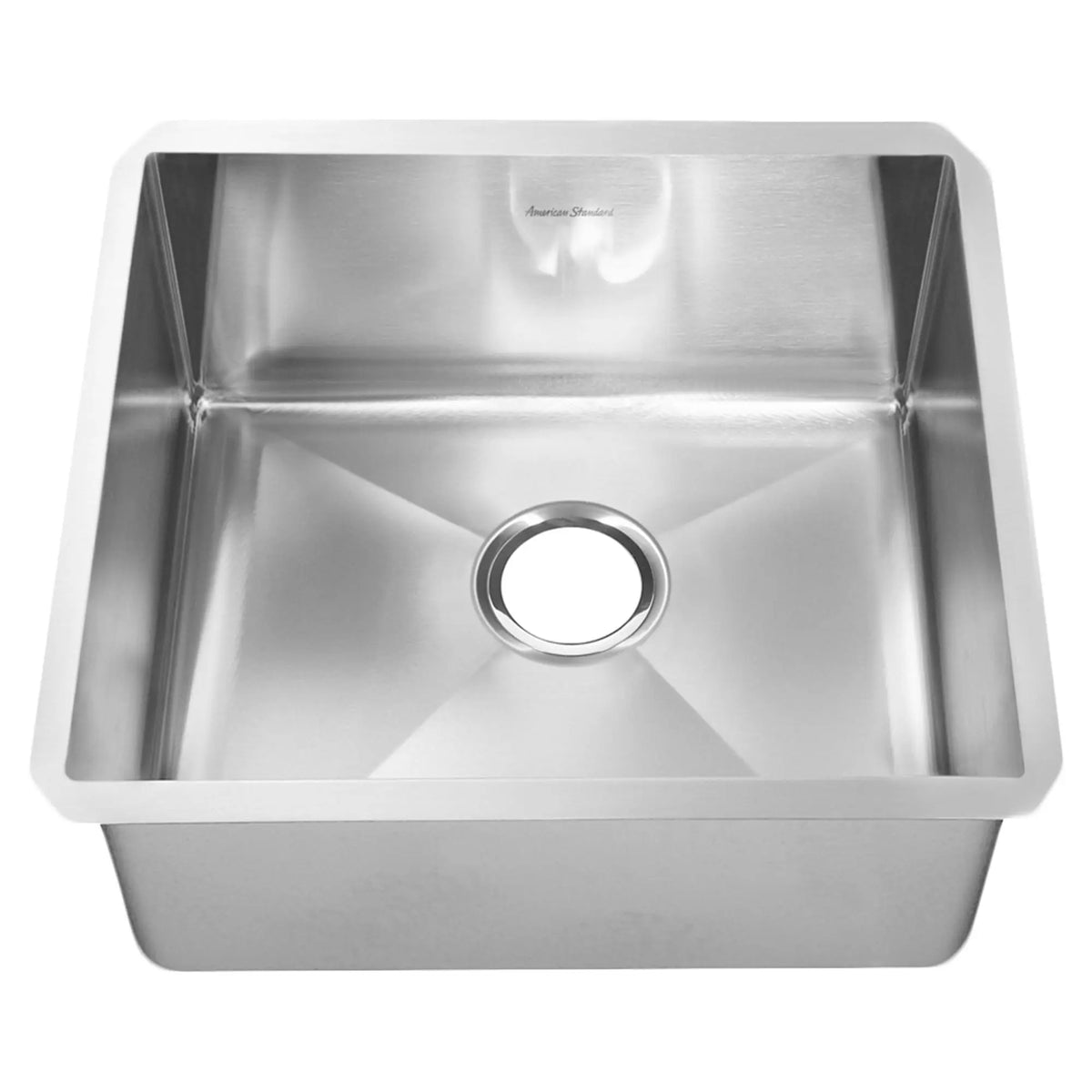 American Standard Pekoe 23 x 18-Inch Stainless Steel Undermount Single Bowl Kitchen Sink - Stainless Steel