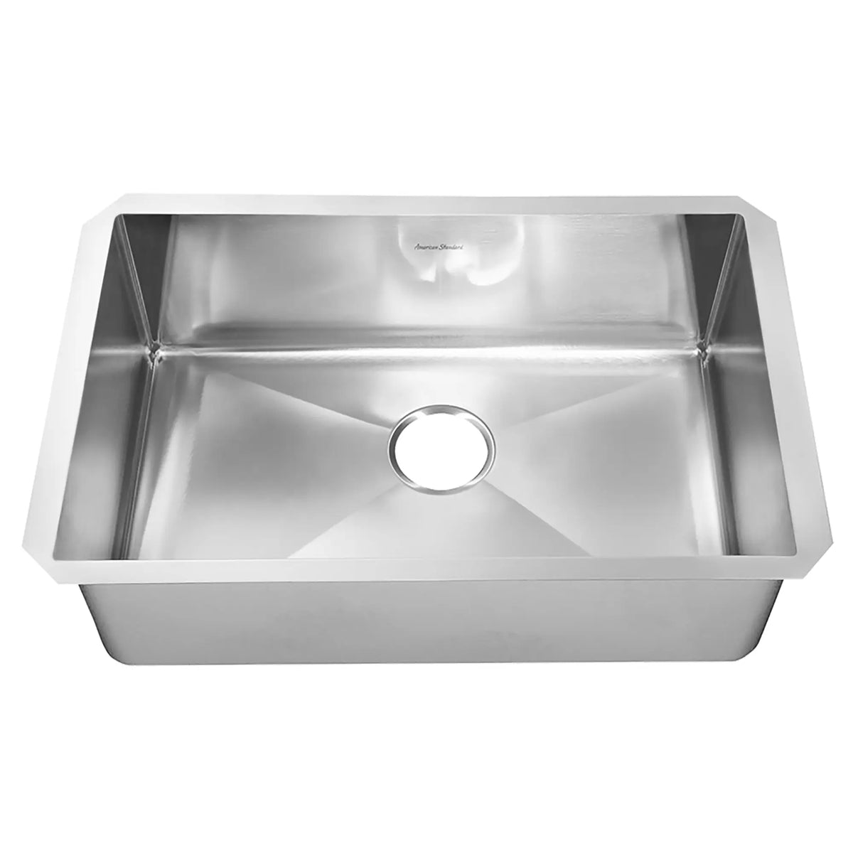 American Standard Pekoe 35 x 18-Inch Stainless Steel Undermount Single-Bowl Kitchen Sink - Stainless Steel