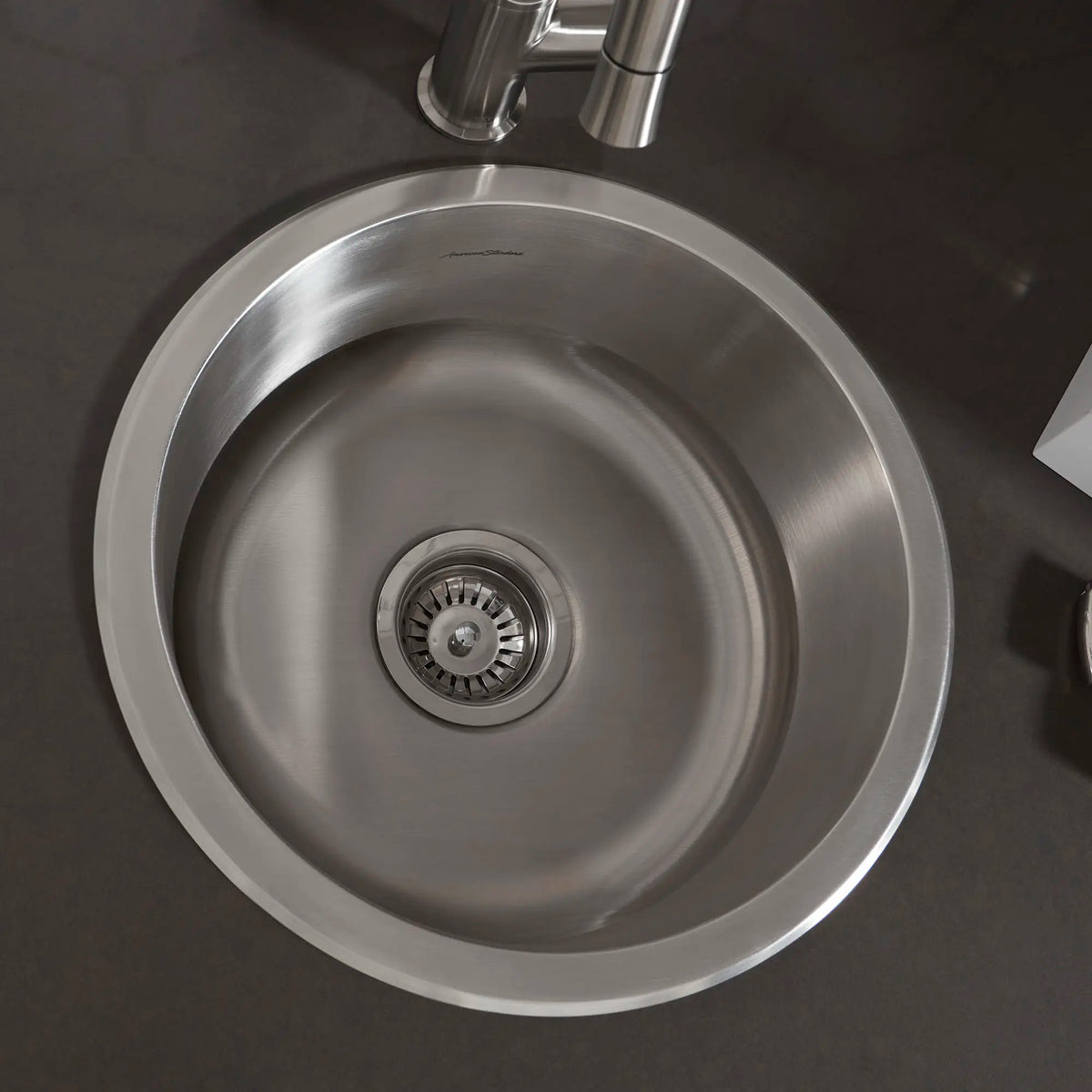 American Standard Portsmouth 16 x 16-Inch Stainless Steel Undermount Round Single-Bowl Kitchen Sink - product view