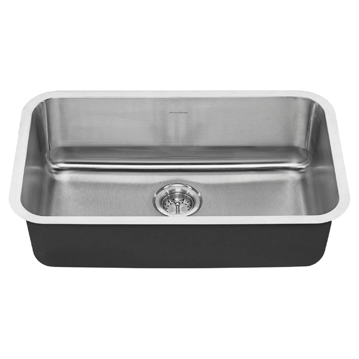 American Standard Portsmouth 30 x 18-Inch Stainless Steel Undermount Single-Bowl Kitchen Sink - details