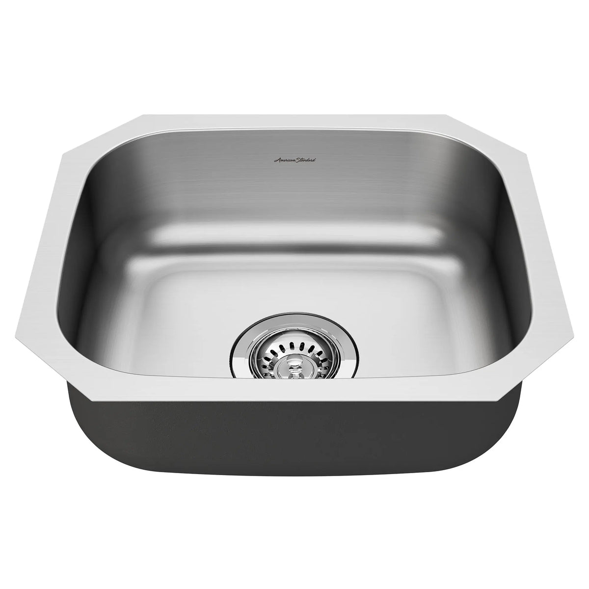 American Standard Portsmouth 18 x 16-Inch Stainless Steel Undermount Single-Bowl ADA Kitchen Sink - Stainless Steel