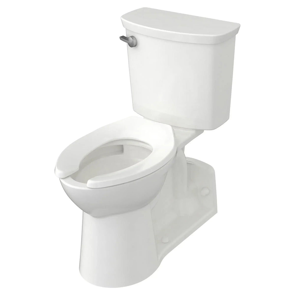 American Standard Yorkville VorMax Two-Piece 1.28 gpf/4.8 Lpf Chair Height Back Outlet Elongated EverClean Toilet - details