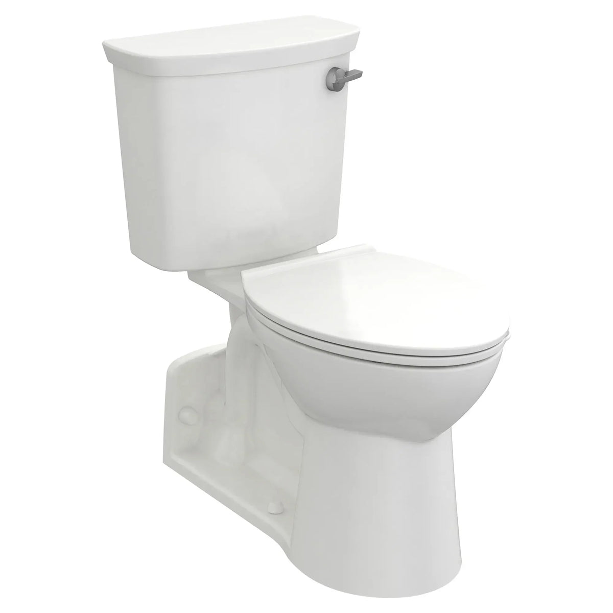 American Standard Yorkville VorMax Two-Piece 1.28 gpf/4.8 Lpf Right-Hand Trip Lever Chair Height Back Outlet Elongated EverClean Toilet - details