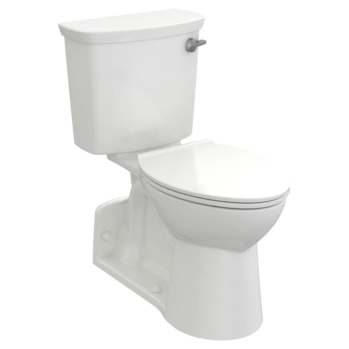 American Standard Yorkville VorMax Two-Piece 1.28 gpf/4.8 Lpf Right-Hand Trip Lever Chair Height Back Outlet Elongated EverClean Toilet - product view