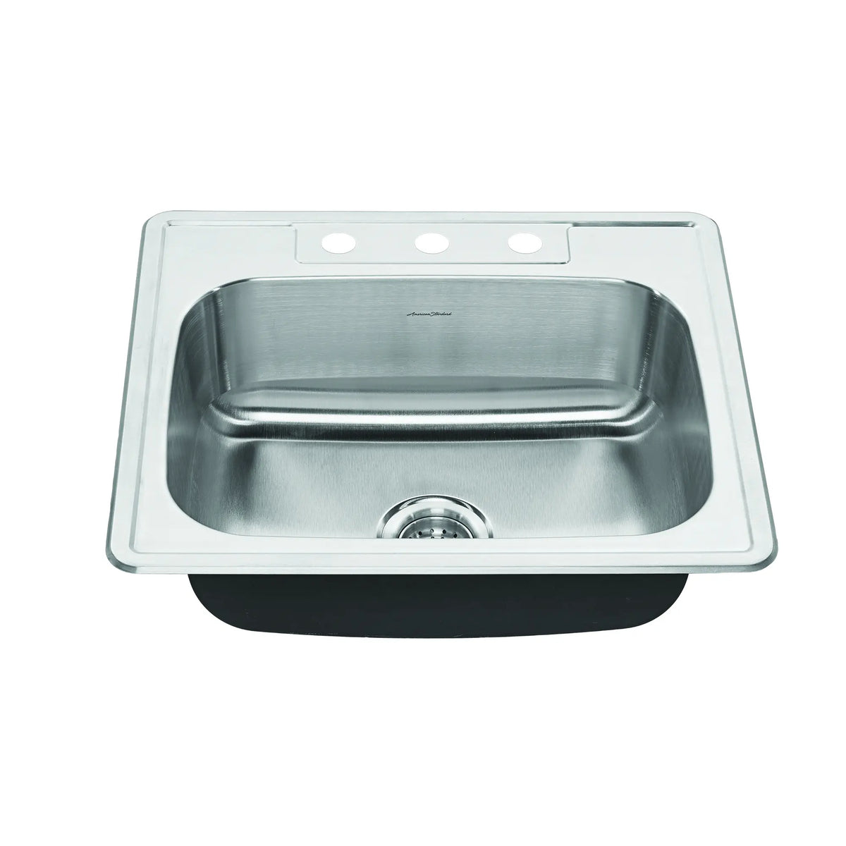 American Standard Colony 25 x 22-Inch Stainless Steel 3-Hole Top Mount Single Bowl Kitchen Sink - product view