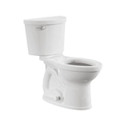 American Standard Champion PRO Two-Piece 1.6 gpf/6.0 Lpf Chair Height Elongated Toilet less Seat - White