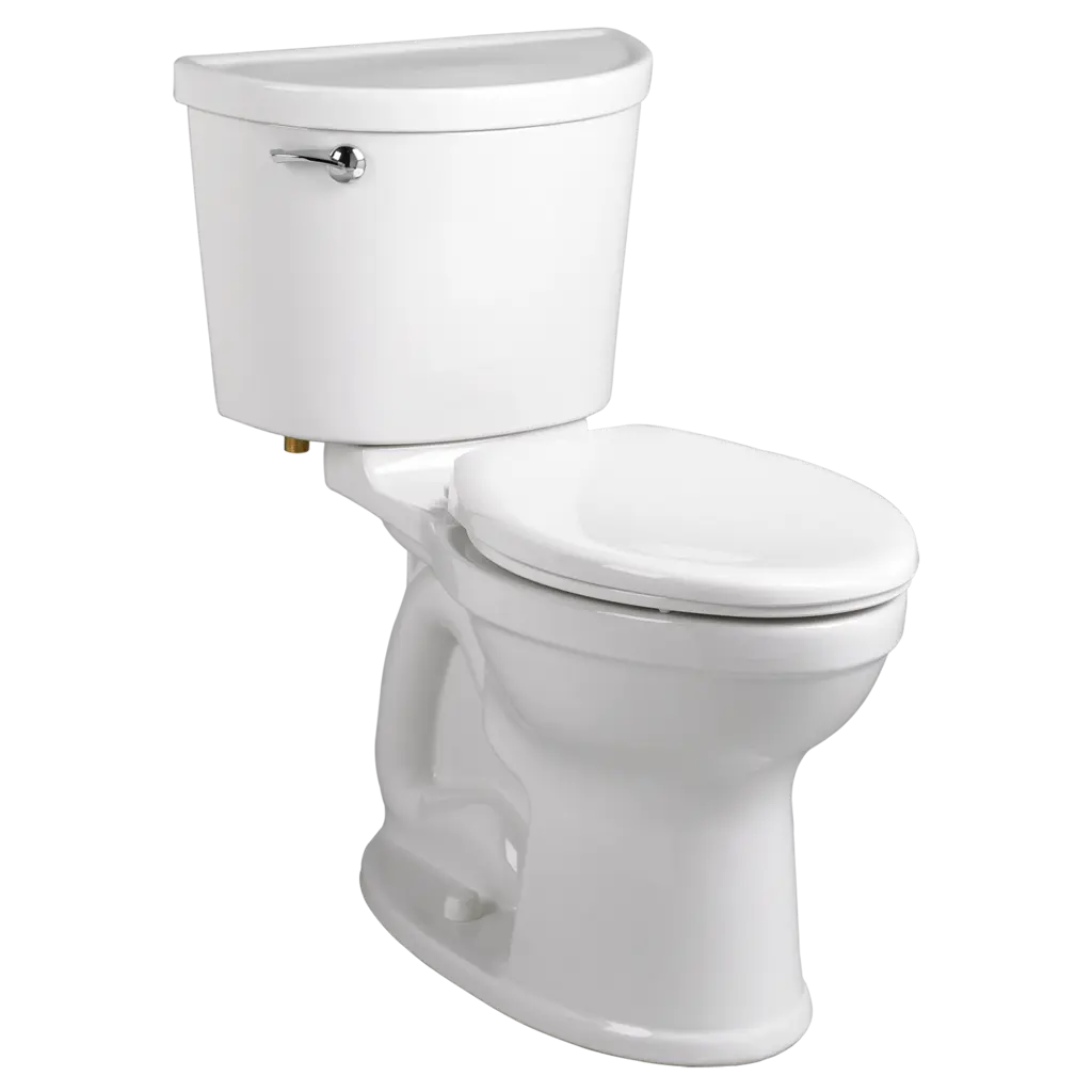 American Standard Champion PRO Two-Piece 1.28 gpf/4.8 Lpf Chair Height Elongated Toilet Less Seat - White