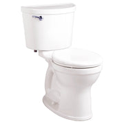 American Standard Champion PRO Two-Piece 1.6 gpf/6.0 Lpf Chair Height Round Front Toilet Less Seat - White