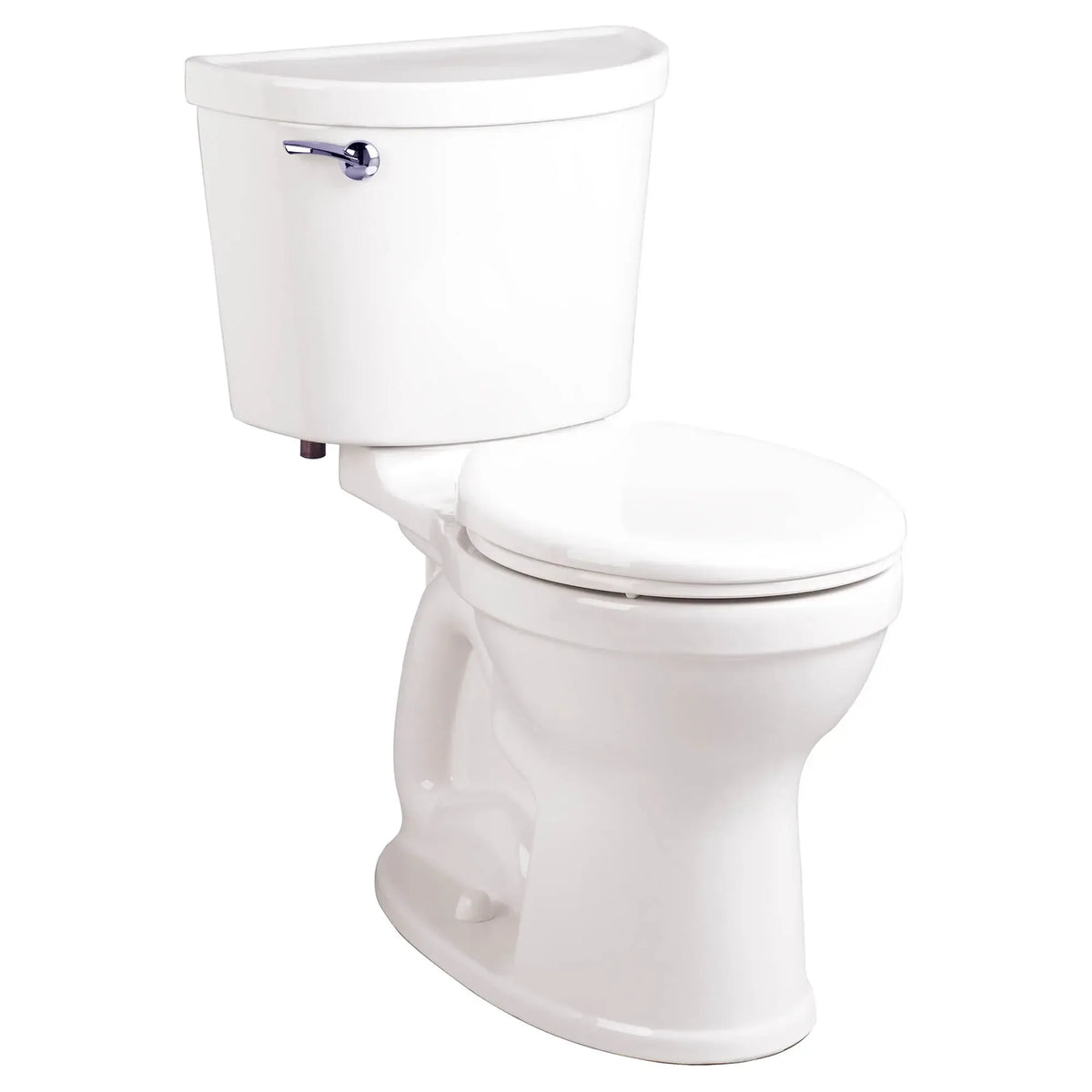 American Standard Champion PRO Two-Piece 1.6 gpf/6.0 Lpf Chair Height Round Front Toilet Less Seat - product view