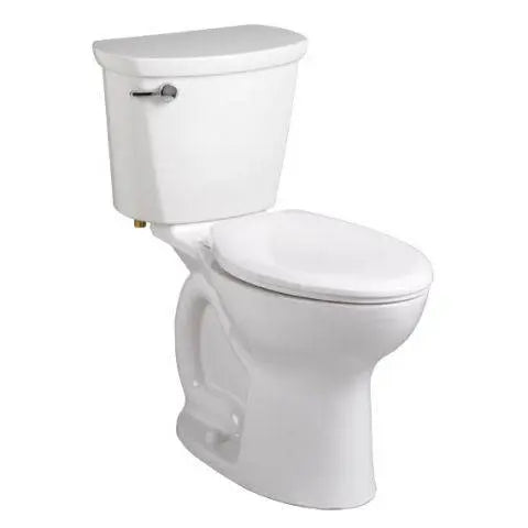 American Standard Cadet PRO Two-Piece 1.6 gpf/6.0 Lpf Chair Height Elongated Toilet Less Seat - White