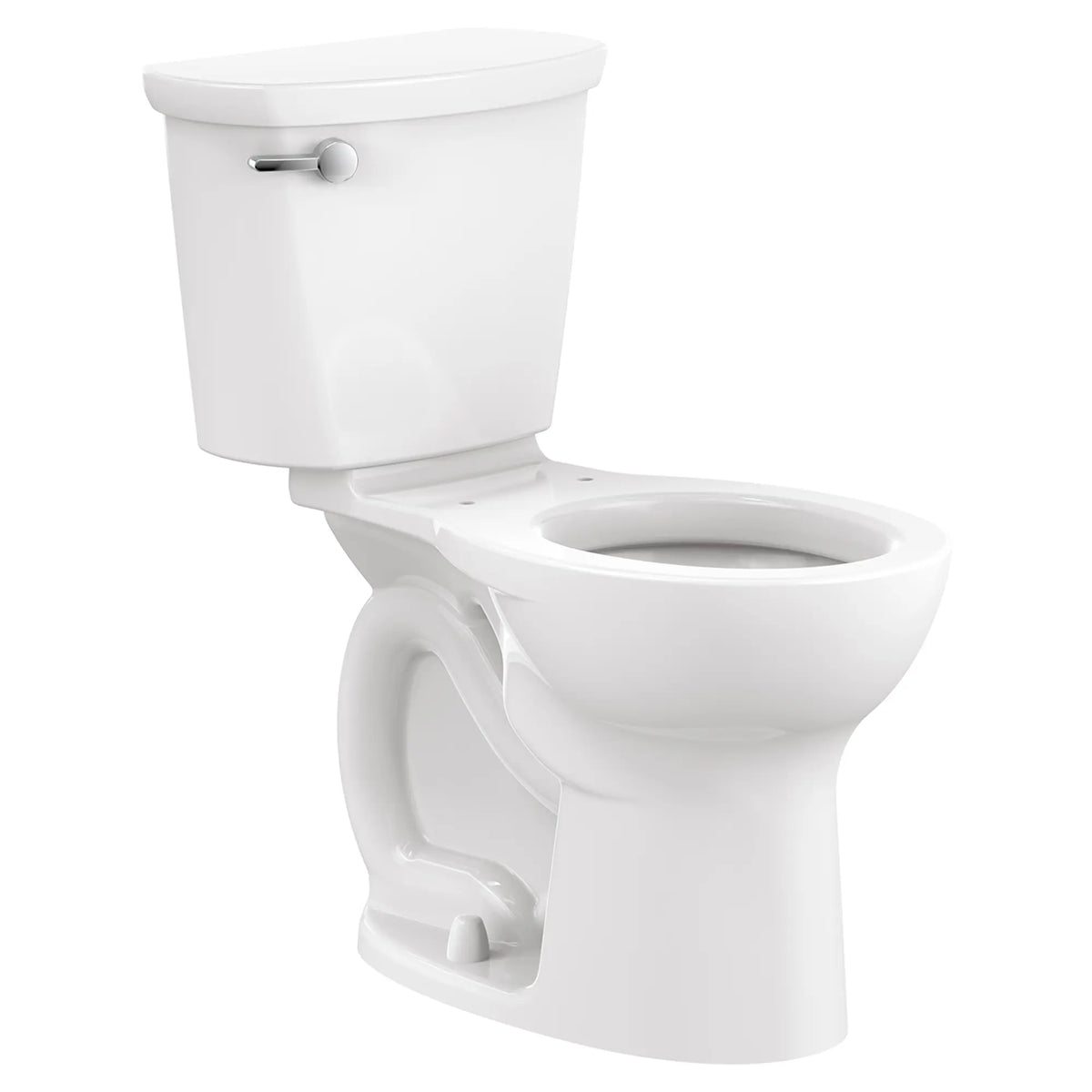 American Standard Cadet PRO Two-Piece 1.6 gpf/6.0 Lpf Chair Height Round Front Toilet Less Seat - details