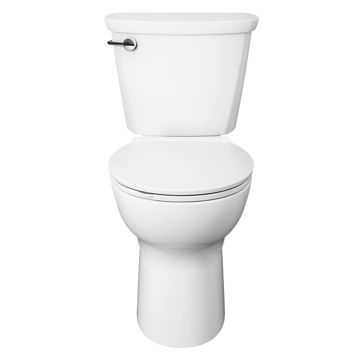 American Standard Cadet PRO Two-Piece 1.6 gpf/6.0 Lpf Chair Height Round Front Toilet Less Seat - details