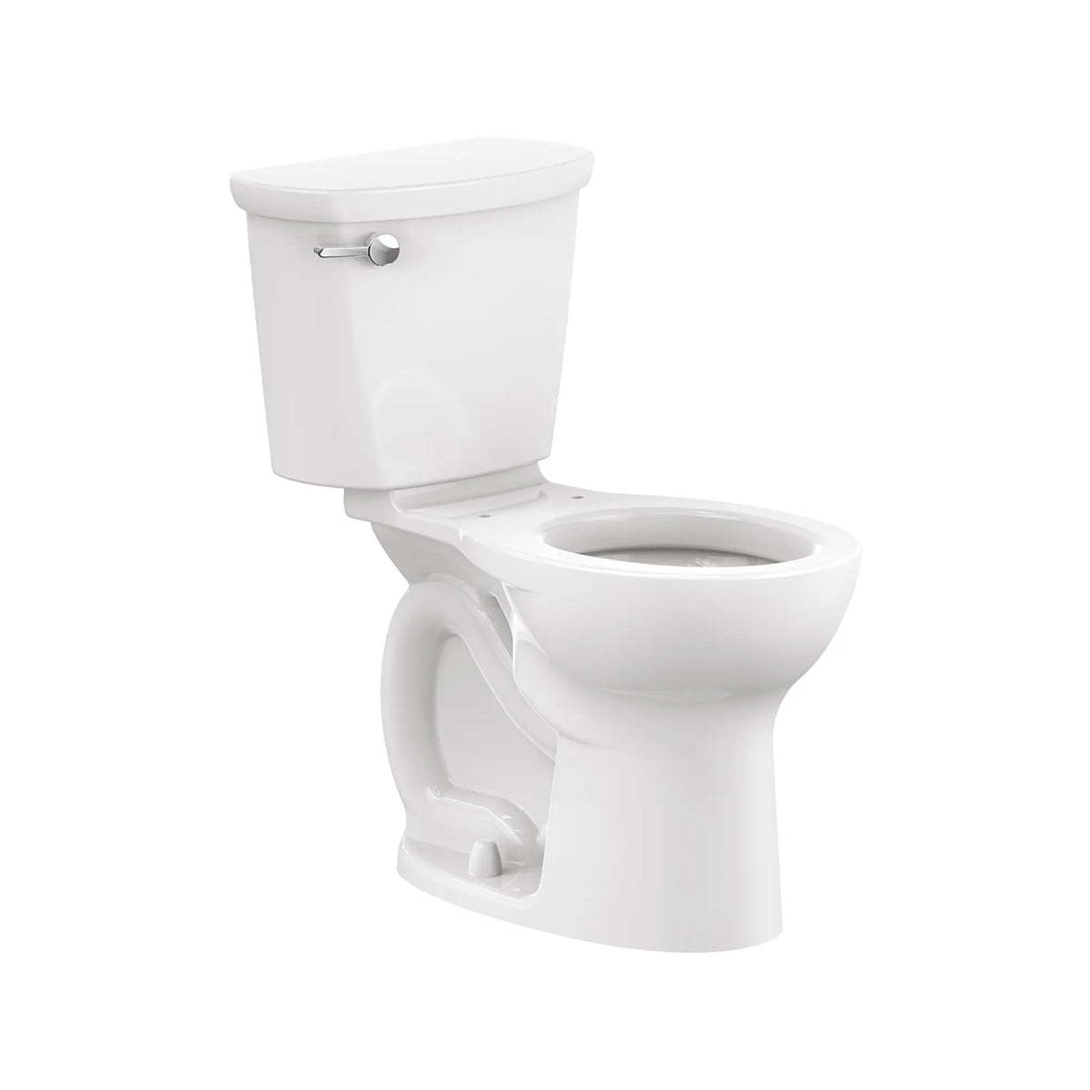 American Standard Cadet PRO Two-Piece 1.6 gpf/6.0 Lpf Chair Height Round Front Toilet Less Seat - details