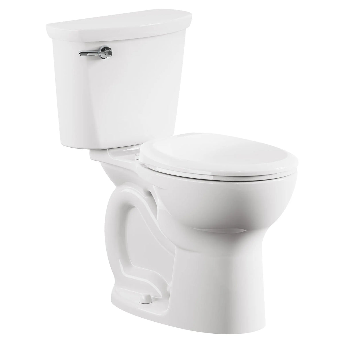 American Standard Cadet PRO Two-Piece 1.6 gpf/6.0 Lpf Chair Height Round Front 10-Inch Rough Toilet Less Seat - product view