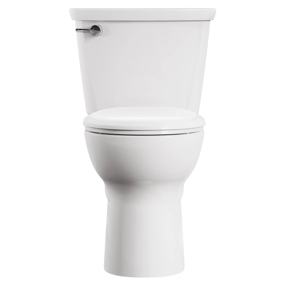 American Standard Cadet PRO Two-Piece 1.6 gpf/6.0 Lpf Chair Height Round Front 10-Inch Rough Toilet Less Seat - details