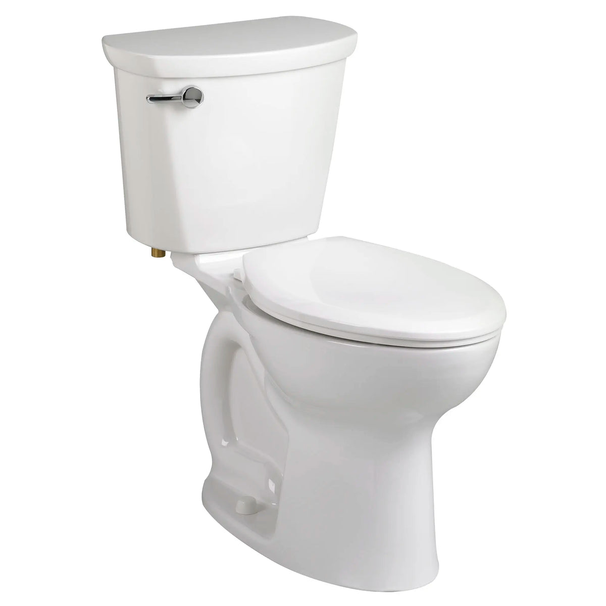American Standard Cadet PRO Two-Piece 1.28 gpf/4.8 Lpf Chair Height Round Front 10-Inch Rough Toilet Less Seat - product view