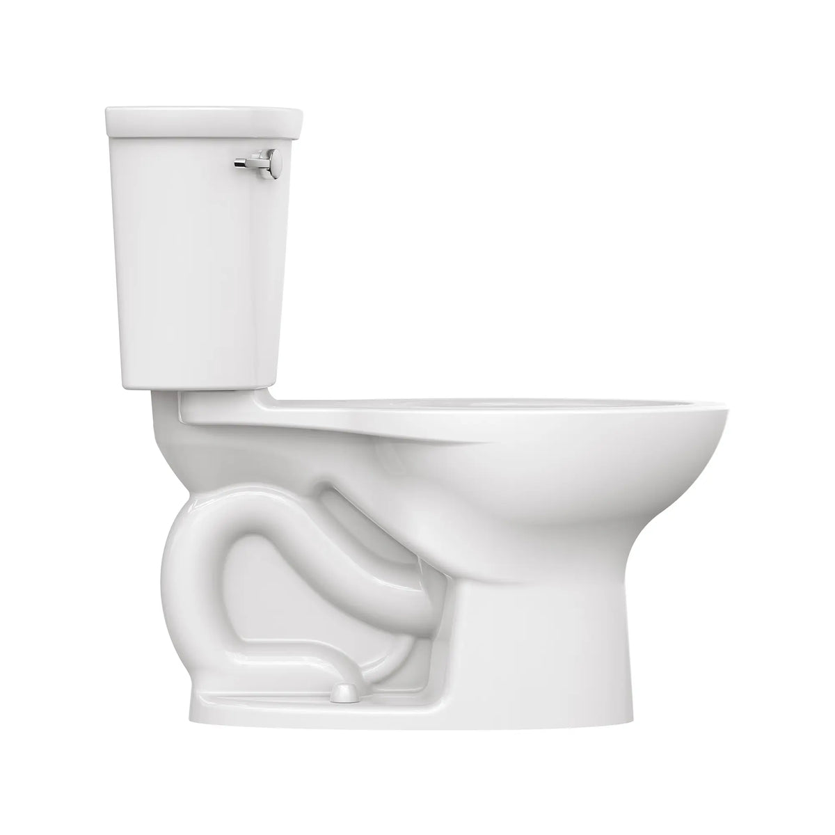 American Standard Cadet PRO Two-Piece 1.6 gpf/6.0 Lpf Standard Height Elongated Toilet Less Seat - details