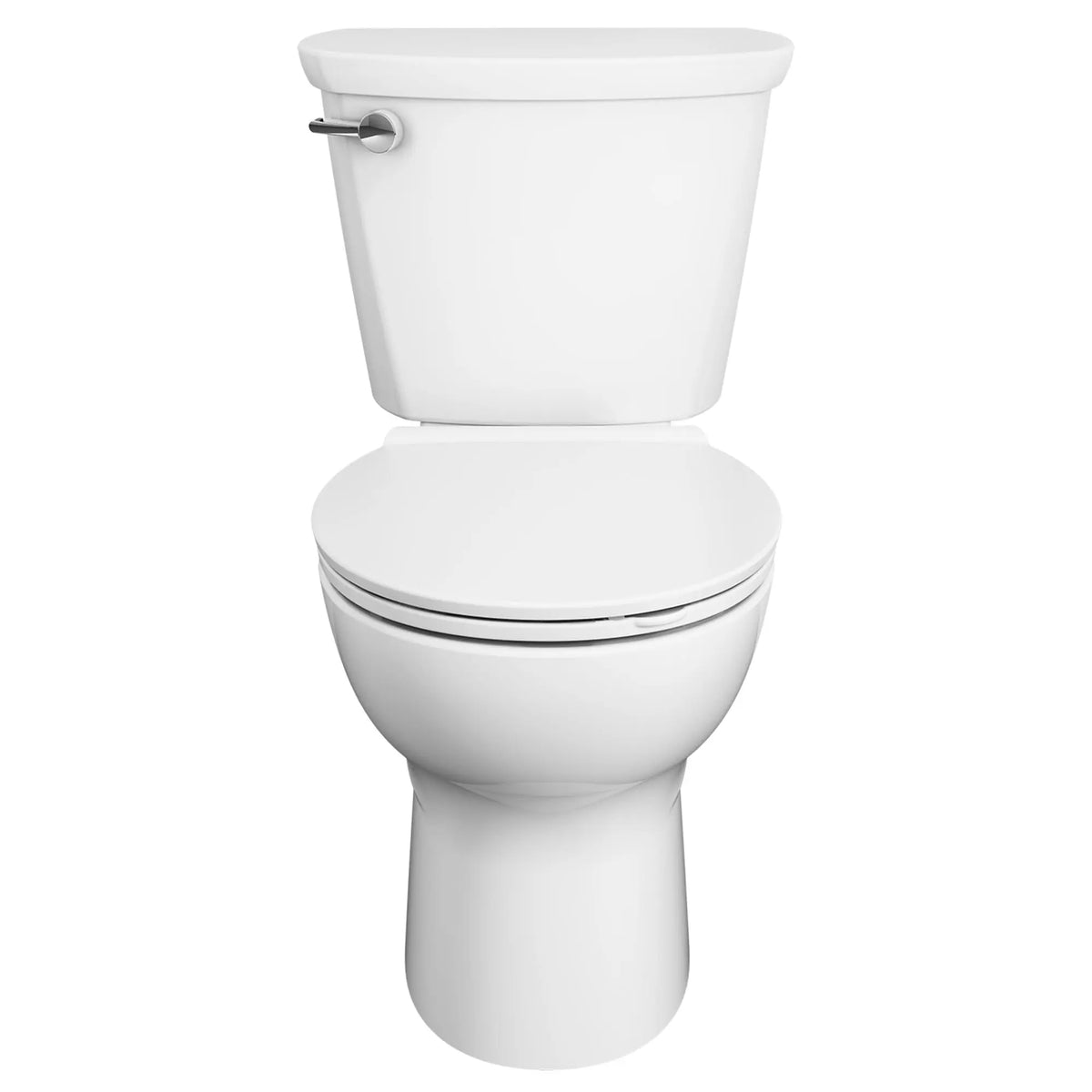 American Standard Cadet PRO Two-Piece 1.28 gpf/4.8 Lpf Standard Height Round Front 10-Inch Rough Toilet Less Seat - product view