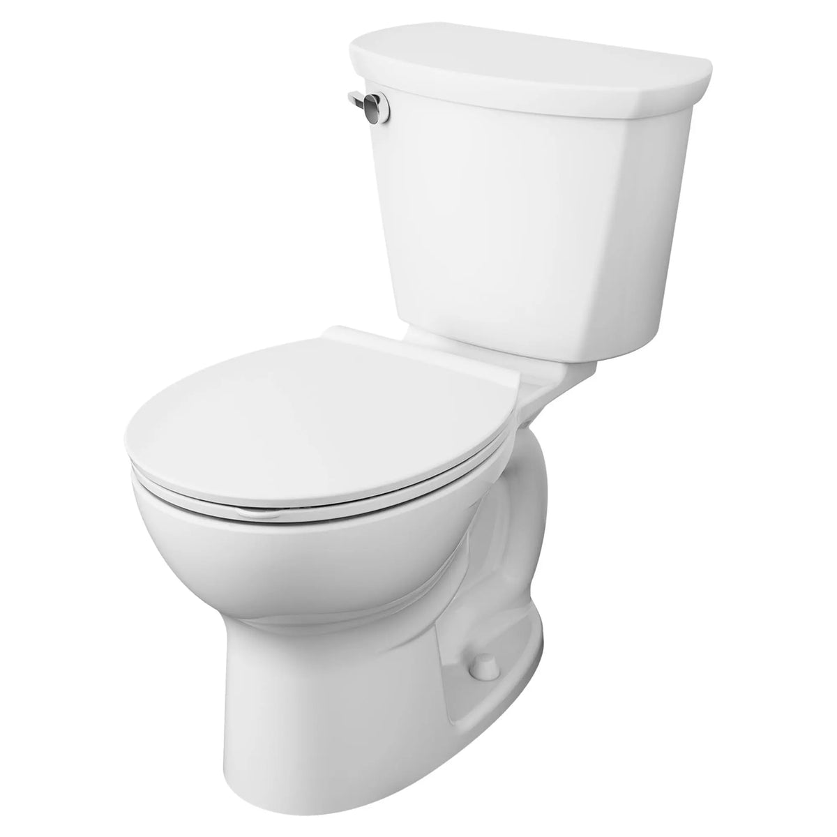American Standard Cadet PRO Two-Piece 1.28 gpf/4.8 Lpf Standard Height Round Front 10-Inch Rough Toilet Less Seat - details