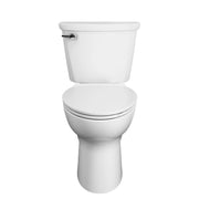 American Standard Cadet PRO Two-Piece 1.6 gpf/6.0 Lpf Compact Chair Height Elongated Toilet Less Seat - White
