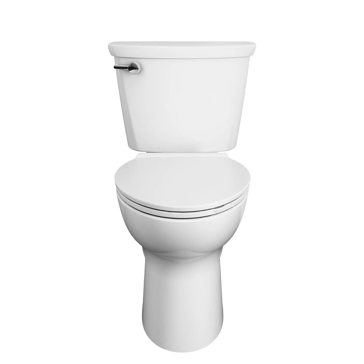 American Standard Cadet PRO Two-Piece 1.28 gpf/4.8 Lpf Compact Chair Height Elongated Toilet Less Seat - White