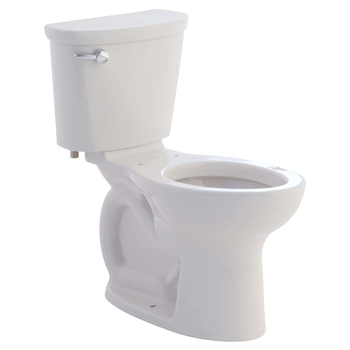 American Standard Cadet PRO Two-Piece 1.28 gpf/4.8 Lpf Compact Chair Height Elongated Toilet Less Seat - details