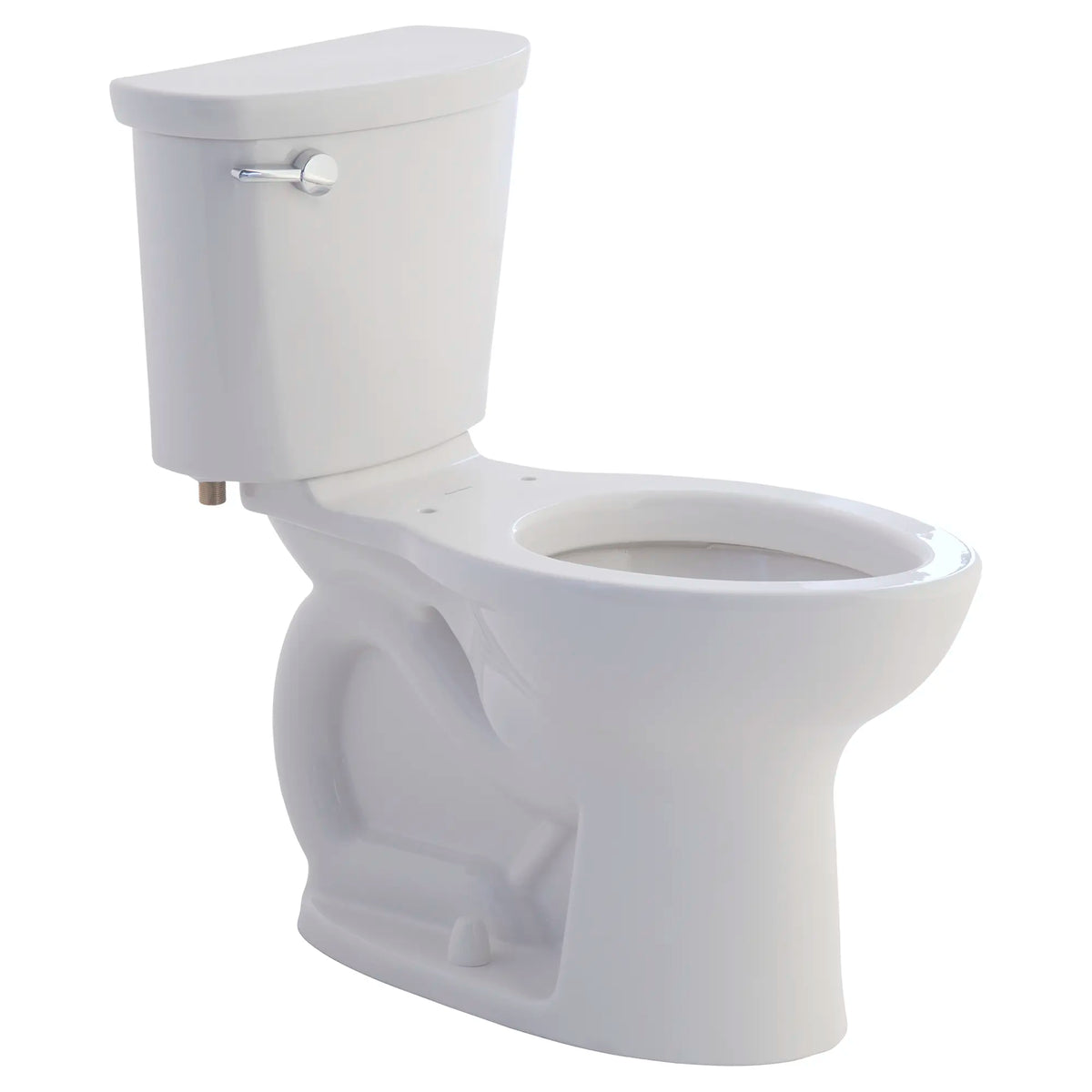 American Standard Cadet PRO Two-Piece 1.28 gpf/4.8 Lpf Compact Chair Height Elongated Toilet Less Seat - details