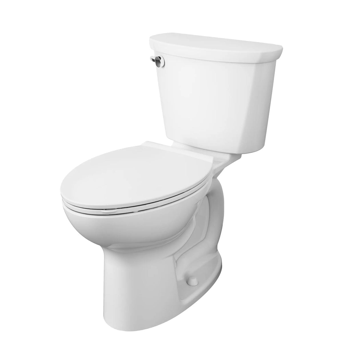 American Standard Cadet PRO Two-Piece 1.28 gpf/4.8 Lpf Compact Chair Height Elongated Toilet Less Seat - details